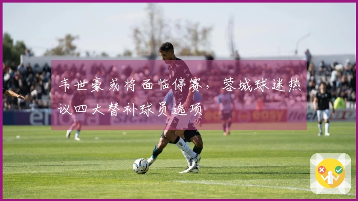 韦世豪或将面临停赛，蓉城球迷热议四大替补球员选项